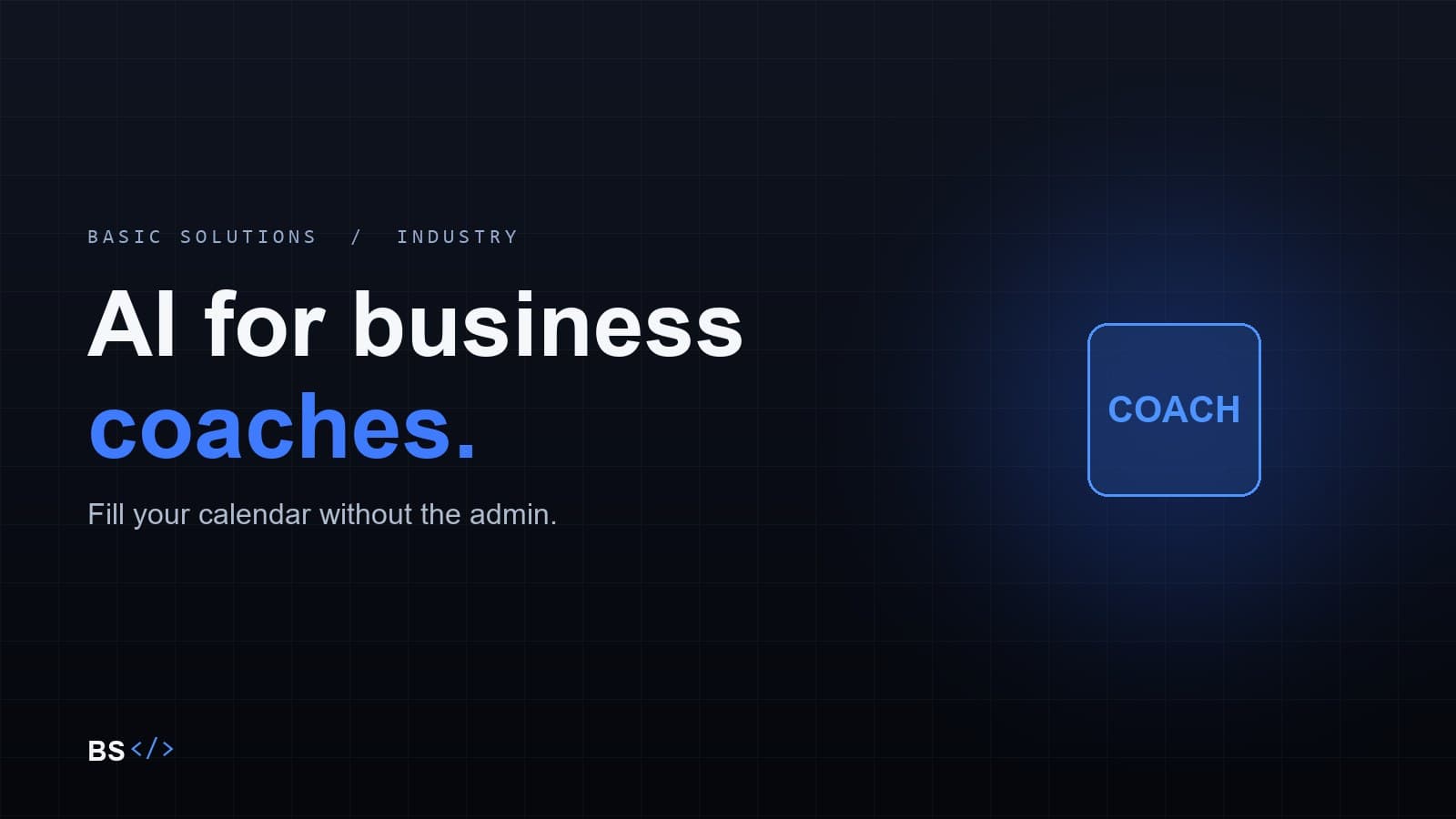 AI for business coaches: fill your calendar without the admin