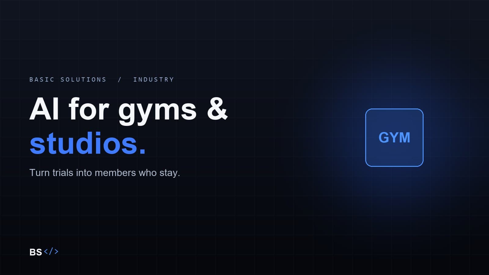 AI for gyms and fitness studios: turn trials into members who stay